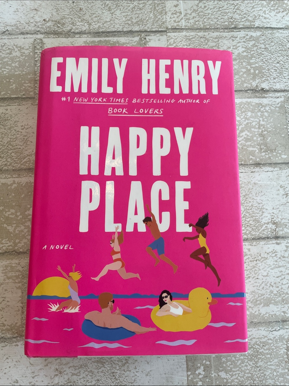 Happy place hard cover book